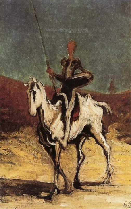 Honore Daumier Don Quixote